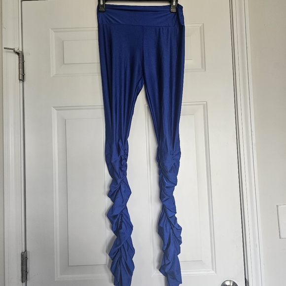 ARA Sports Cobalt Blue ruched pants size small - Picture 3 of 9